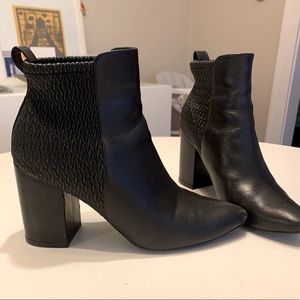 Cole Haan Black Leather Boot